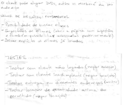 User Story - by Ronan
